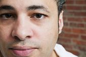 pic of close-up  - Close up portrait of man - JPG 