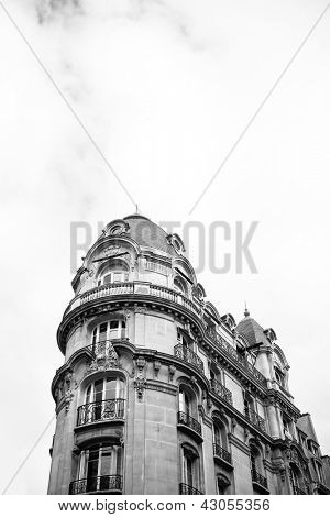 Picture or Photo of Old-fashioned paris france -  with space for text or image