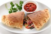 picture of food  - calzone - JPG 