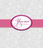 foto of card  - Template frame design for greeting card  - JPG 