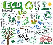pic of industrial  - ECO vector set  - JPG 