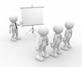 pic of leadership  - 3d people  - JPG 