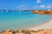 picture of hut  - view of Cala Saona Beach - JPG 