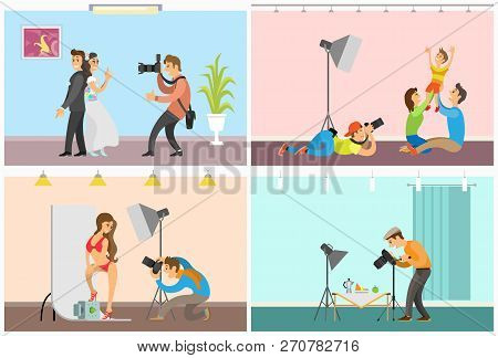 Poster: Photographer Taking Picture Of Parents