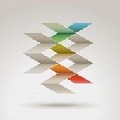 picture of abstract  - Abstract geometric shape - JPG 