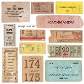pic of stay  - collection of vintage tickets from around the world and other travel documents - JPG 