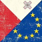 pic of europeans  - Malted and european grunge Flag - JPG 