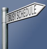picture of pressure  - busy schedule occupied time management hurry don - JPG 