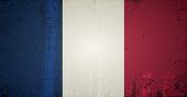 picture of france  - vector grunge flag of france - JPG 