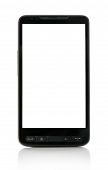 picture of phone  - smart phone on white background close up - JPG 