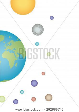 Poster: Planets Of The Solar System