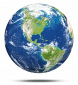 stock photo of geography  - model of Earth - JPG 