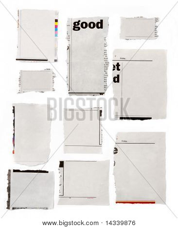 Picture or Photo of Newspaper tears