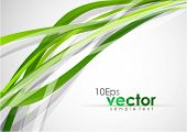 picture of abstract  - Green lines - JPG 
