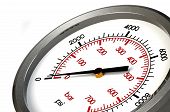 pic of pressure  - A Pressure Gauge Reading a Pressure of Zero PSI - JPG 