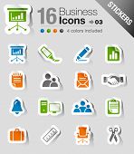 pic of handshake  - Glossy Stickers  - JPG 