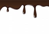 pic of leak  - Flowing chocolate drops - JPG 