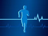 pic of heartbeat  - Healthy Heartbeat vector illustration - JPG 