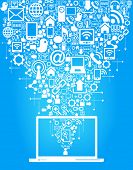 image of communication  - social media - JPG 