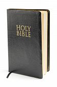 pic of religion  - Holy Bible isolated on white background christian - JPG 