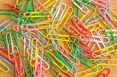 Colorful Paperclips.