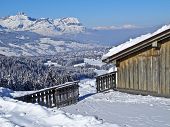 pic of france  - View of Megeve  - JPG 
