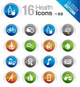 picture of health  - Glossy Buttons  - JPG 