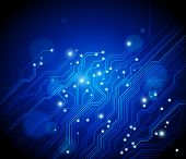 foto of integration  - Abstract high tech background  - JPG 