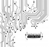 stock photo of circuit  - Circuit board background  - JPG 
