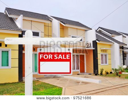 house for sale poster