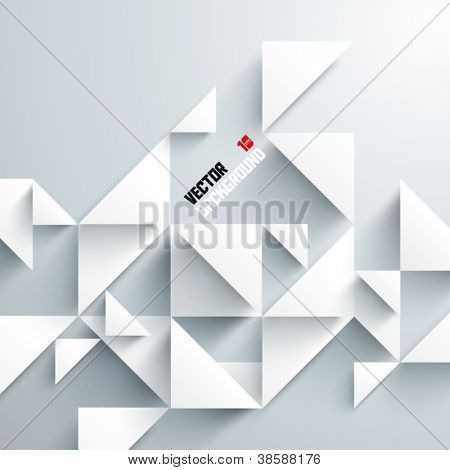 Picture or Photo of Abstract 3D Geometrical Design