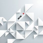 foto of illustration  - Abstract 3D Geometrical Design - JPG 