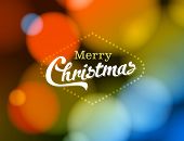 stock photo of merry  - Merry Christmas Card  - JPG 