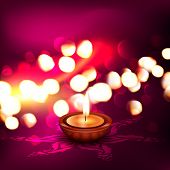 foto of religion  - beautiful diwali vector background with space for your text - JPG 