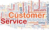 image of customer  - Background concept wordcloud illustration of customer service - JPG 