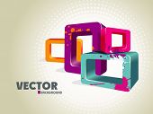 pic of technology concept  - 3d  abstract background - JPG 
