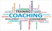 pic of feedback  - A word cloud of coaching related items - JPG 