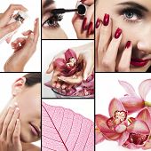 picture of  photo  - Collage of several photos for healthcare and beauty industry - JPG 