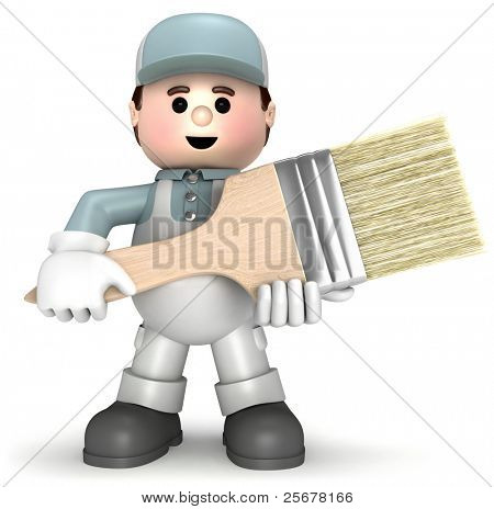 Picture or Photo of Painter mascot