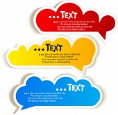 picture of web  - Paper speech bubble - JPG 