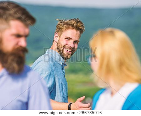 Poster: Man With Beard Jealous Aggressive