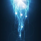 picture of future  - Abstract blue background  for design - JPG 