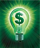 stock photo of money  - Digital illustration concept of saving money - JPG 