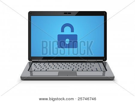 Picture or Photo of Computer security concept