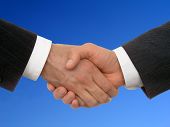 stock photo of handshake  - business handshake - JPG 