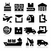 picture of globe  - Shipping icons - JPG 