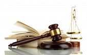 stock photo of  photo  - Golden scales of justice - JPG 