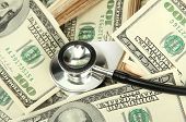 picture of dollar  - Healthcare cost concept - JPG 