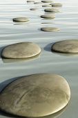 pic of stability  - An image of some nice step stones in the sea - JPG 