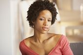 foto of woman  - Portrait of African American woman - JPG 